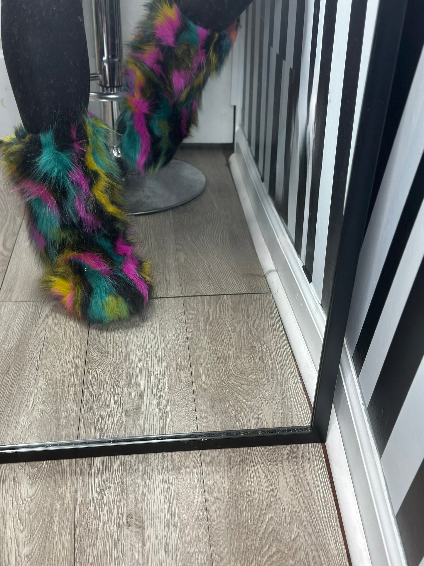 Shenika Fur Boots (Multi)
