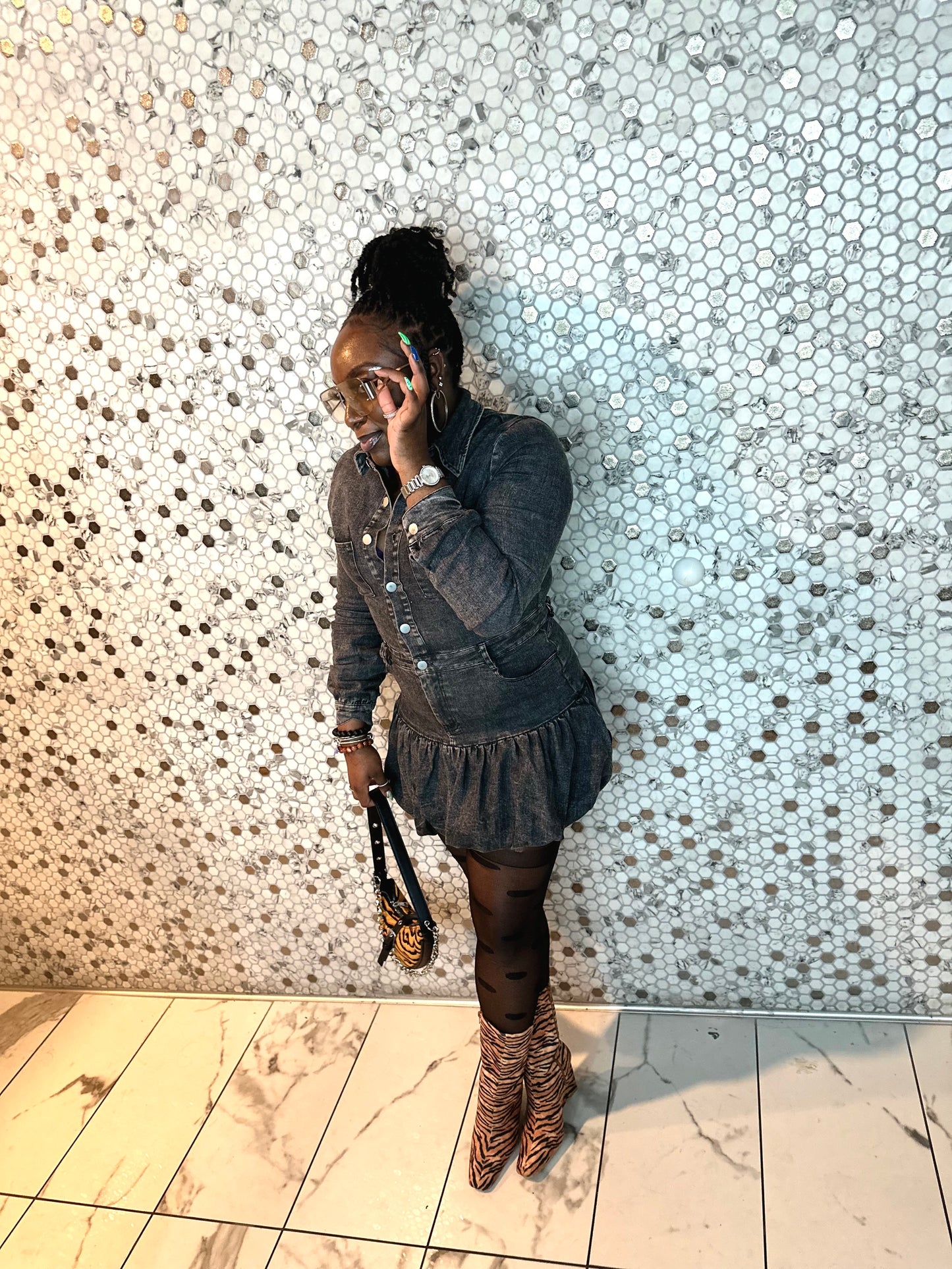 Tasia Booties (Tiger)