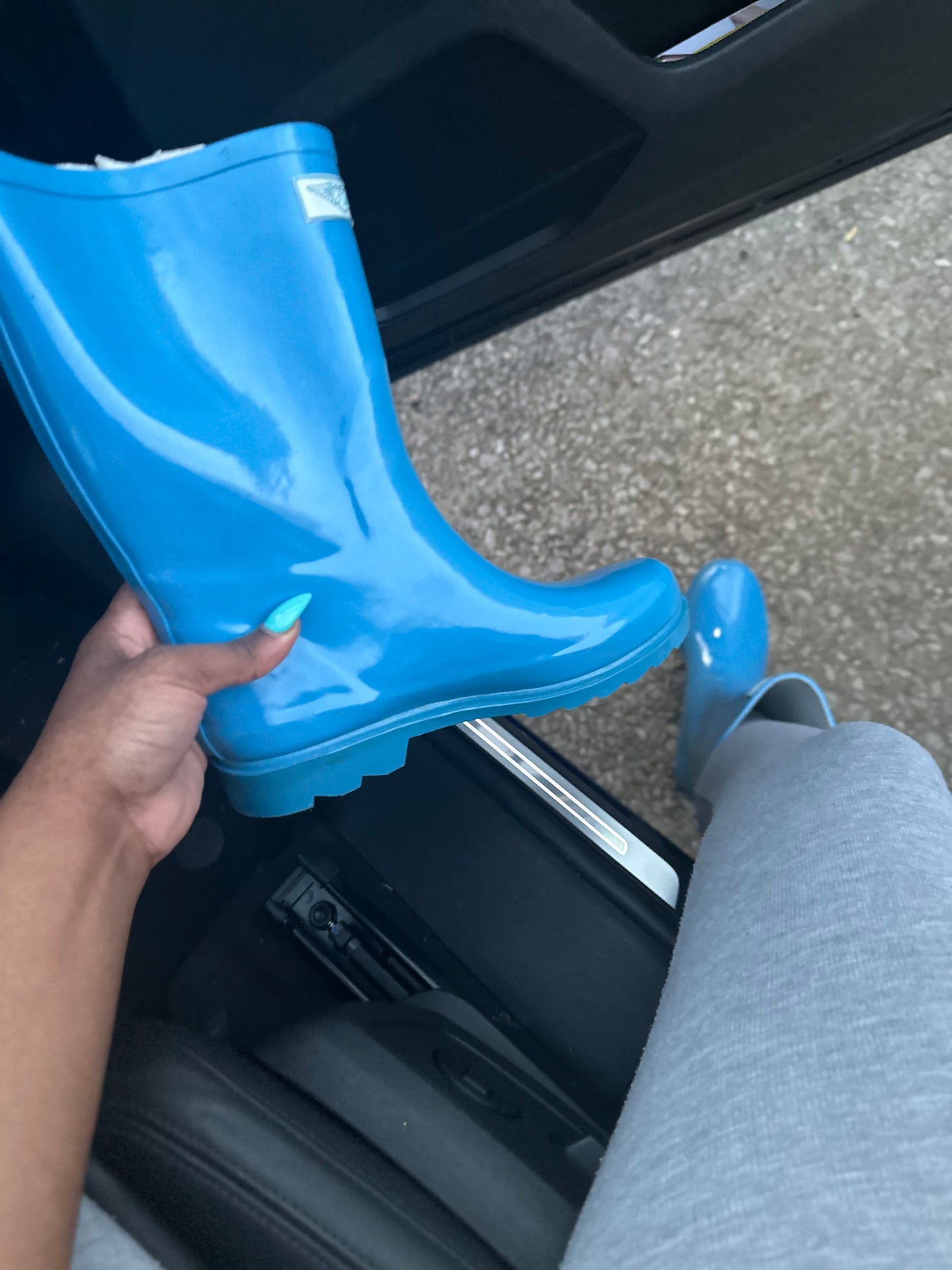 Rainey Boots (Turquoise)