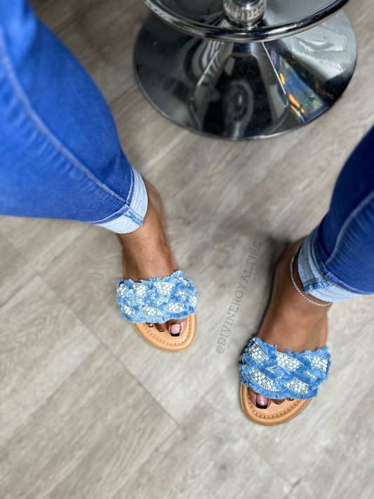Ree Ree Sandals (Denim)