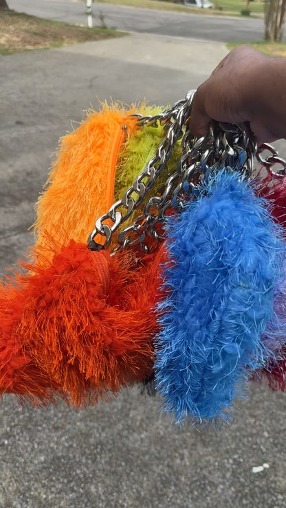 Fuuuurry Shoulder Bags