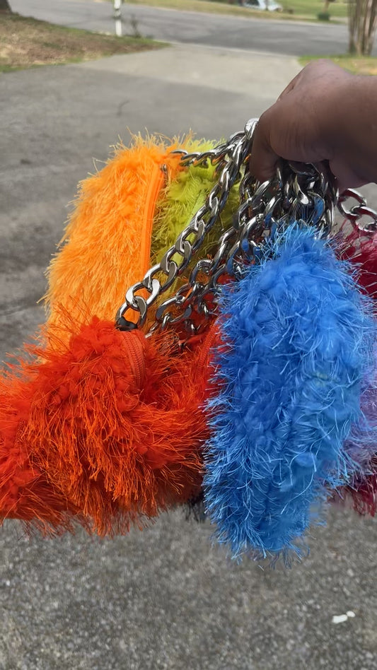 Fuuuurry Shoulder Bags