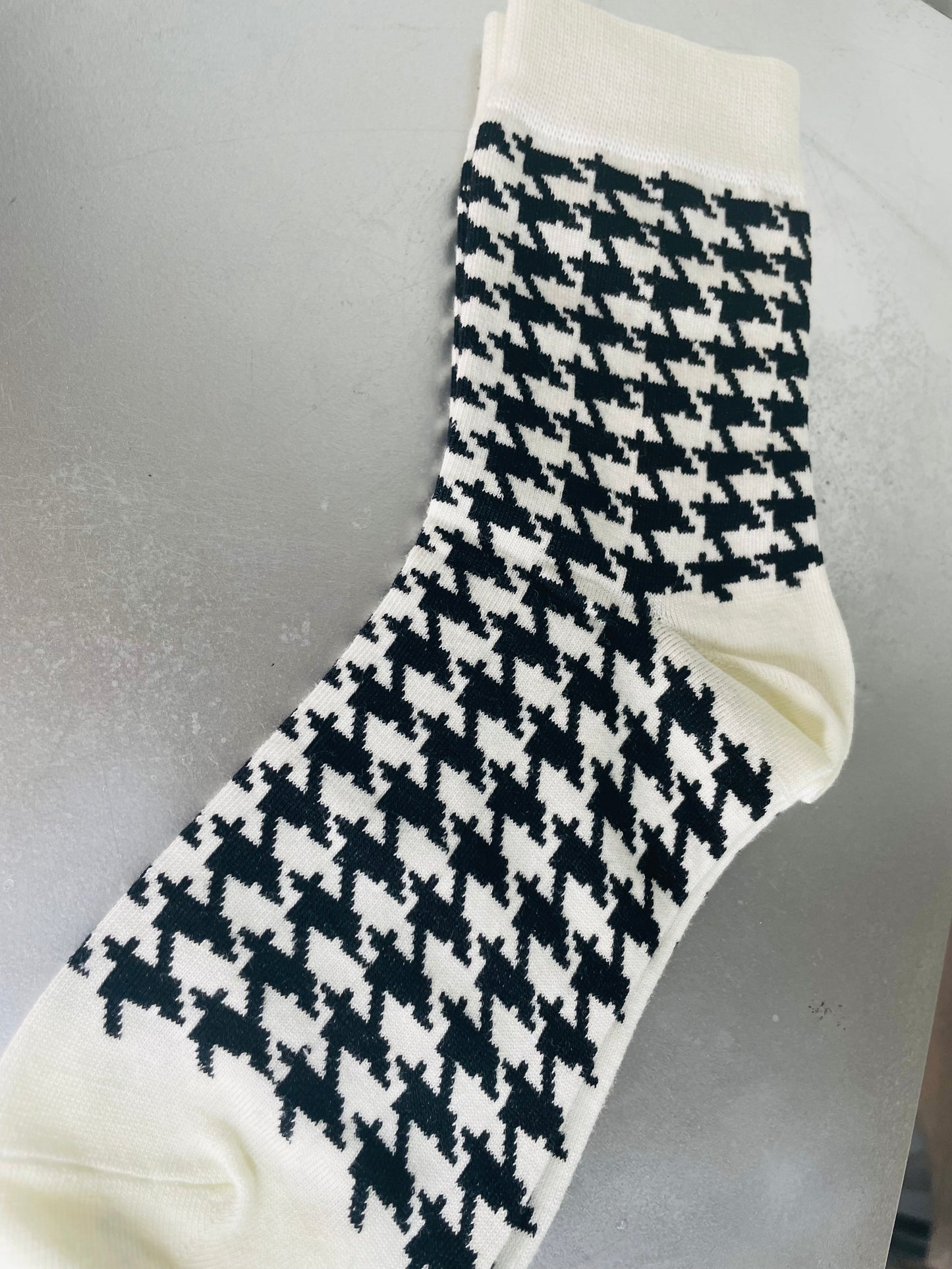 Houndstooth Socks