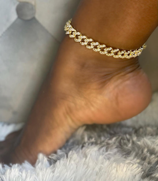 Cuban Anklets